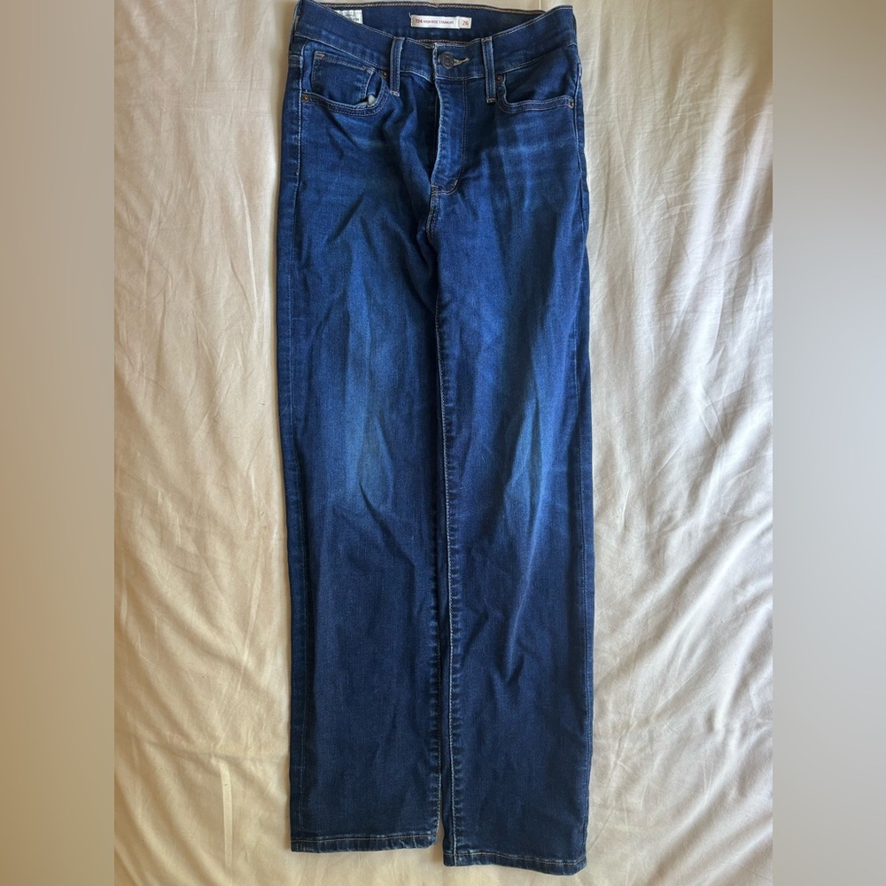 Levi’s 724 High Rise Straight Jeans